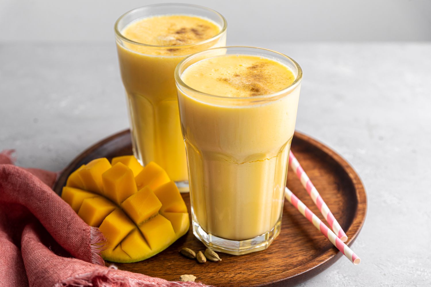 Spiced Mango Lassi